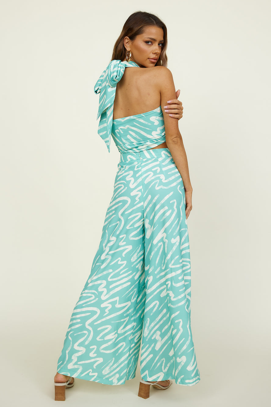 Seperate Ways Pants Green-Seaa Fashion