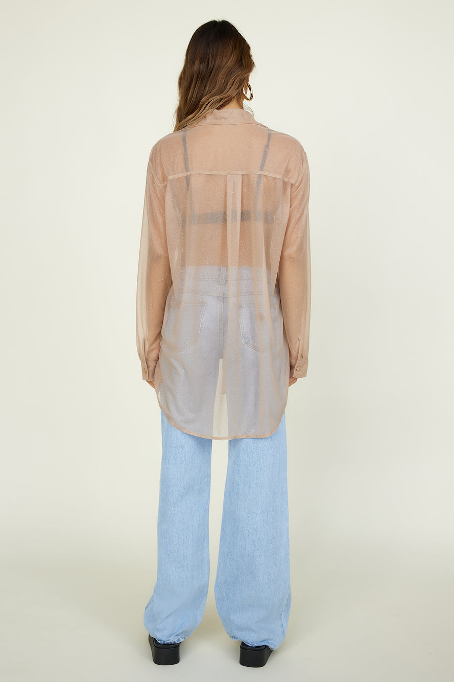 SNDYS Hyde Shirt Gold-Seaa Fashion