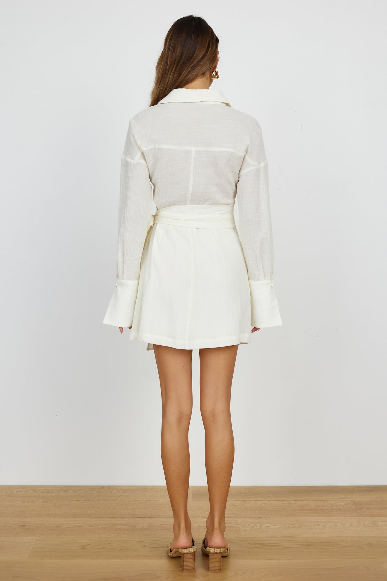 Springtime Blossom Dress Beige-Seaa Fashion