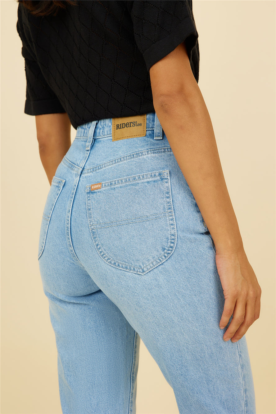 RIDERS BY LEE Hi Mom Jean Light Up My Life-Seaa Fashion