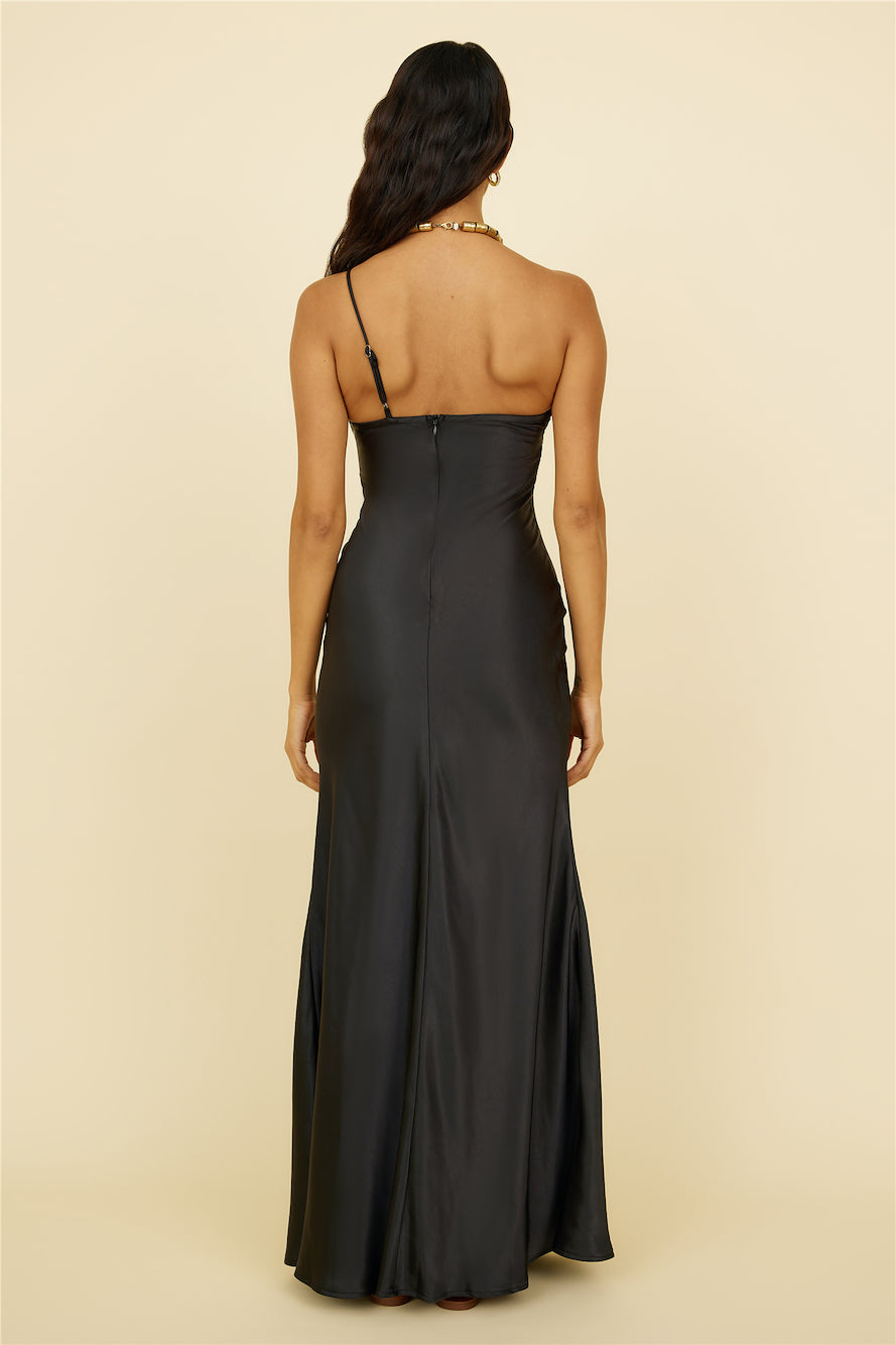 Repeat This Midi Dress Black-Seaa Fashion