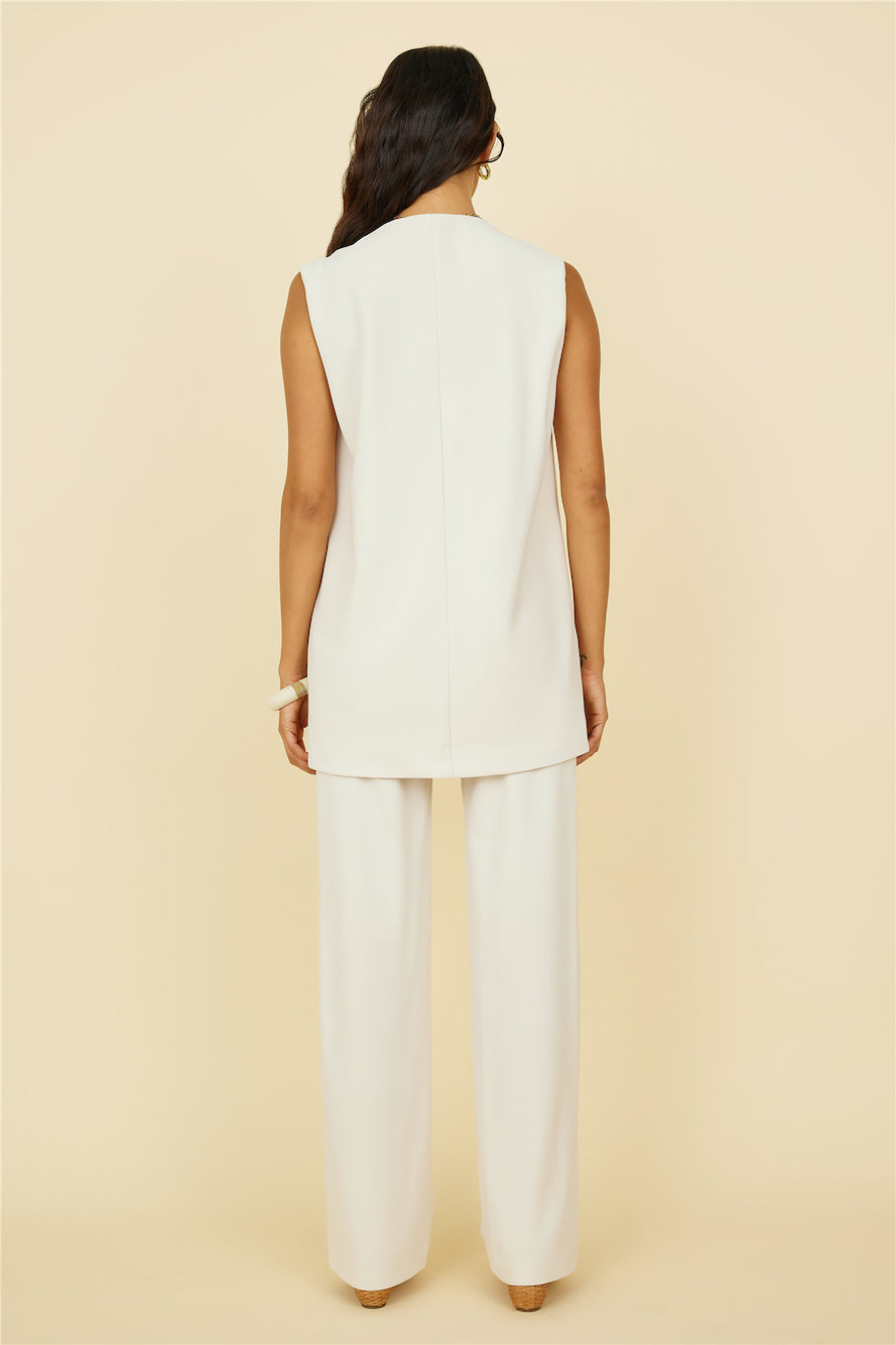 SNDYS Brooklyn Vest Cream-Seaa Fashion