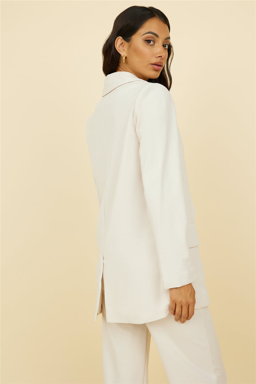 SNDYS Brooklyn Blazer Cream-Seaa Fashion