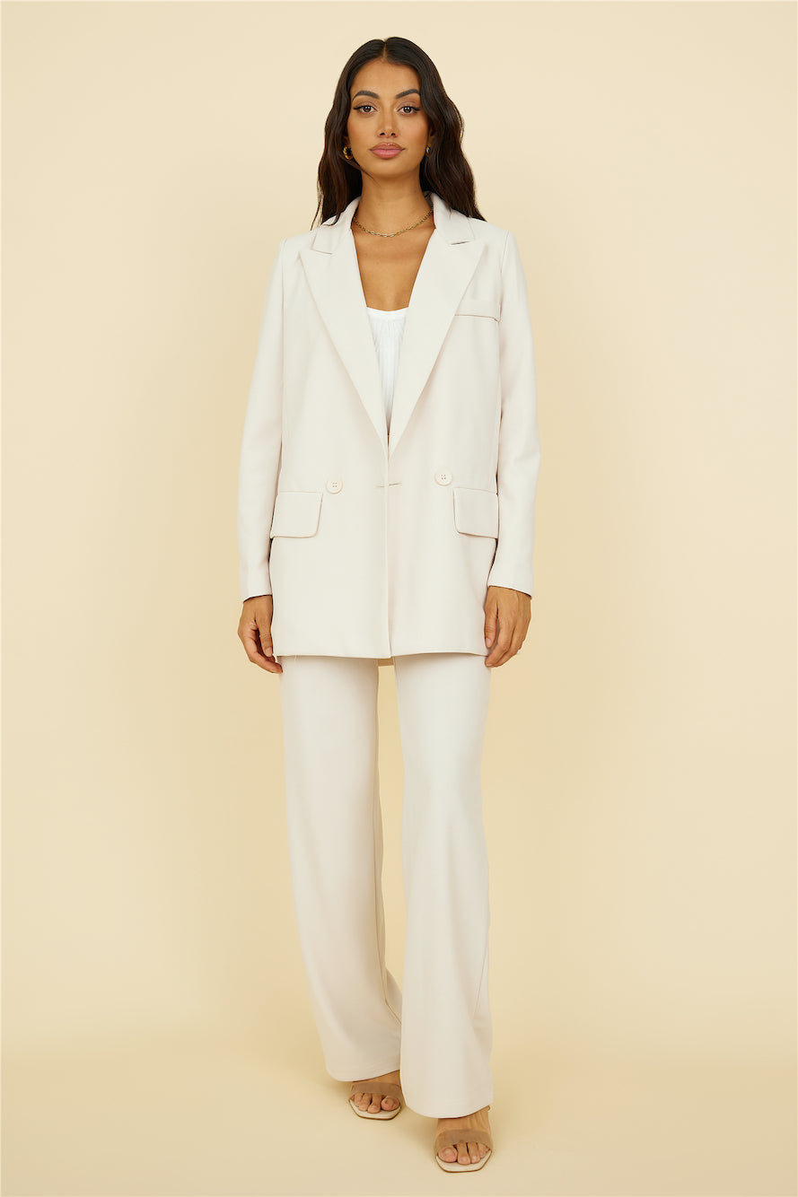 SNDYS Brooklyn Blazer Cream-Seaa Fashion