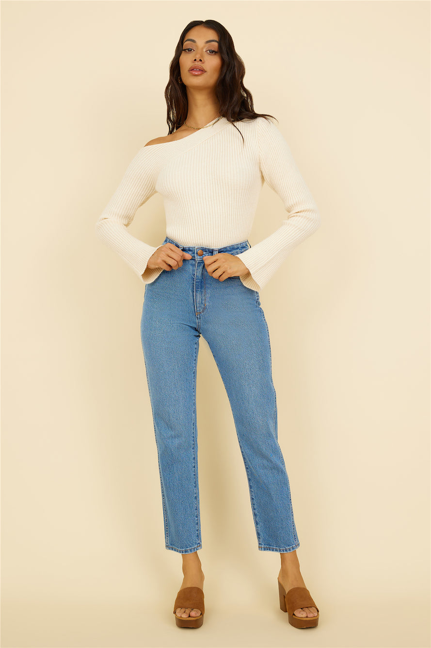 Breezy Nights Knit Cream-Seaa Fashion