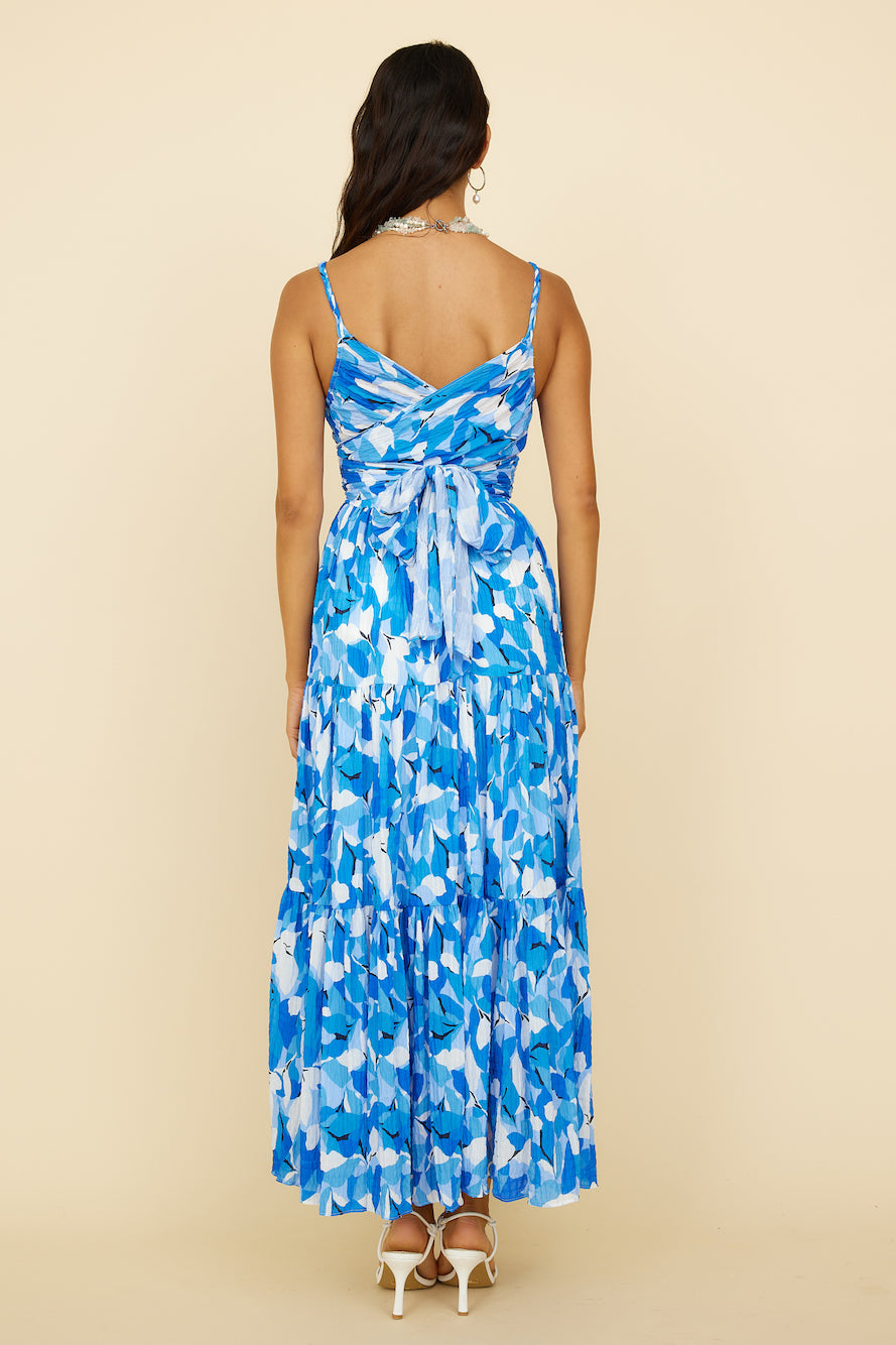 Blissful Memories Maxi Dress Blue-Seaa Fashion