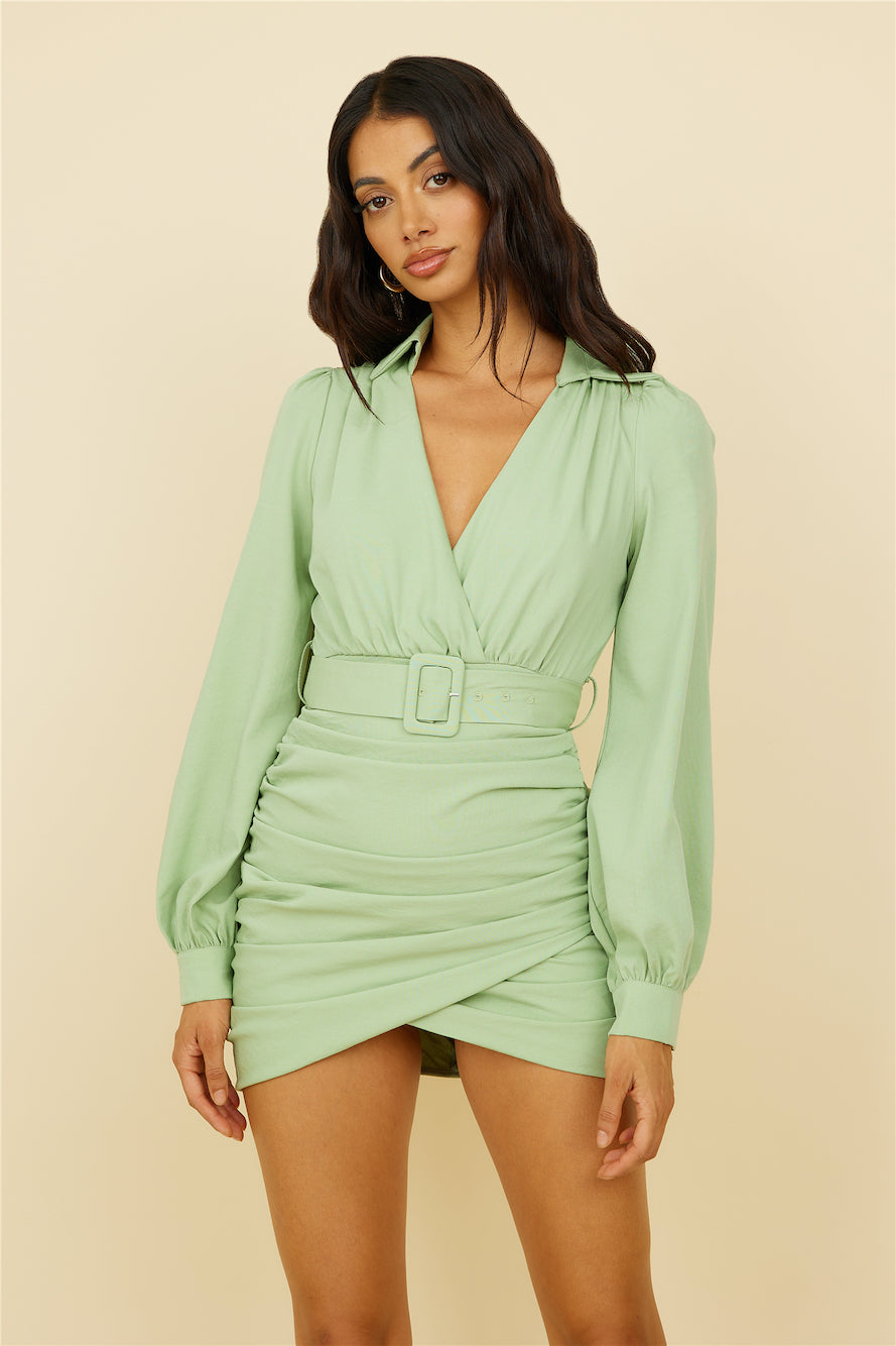 My Beau Dress Green-Seaa Fashion