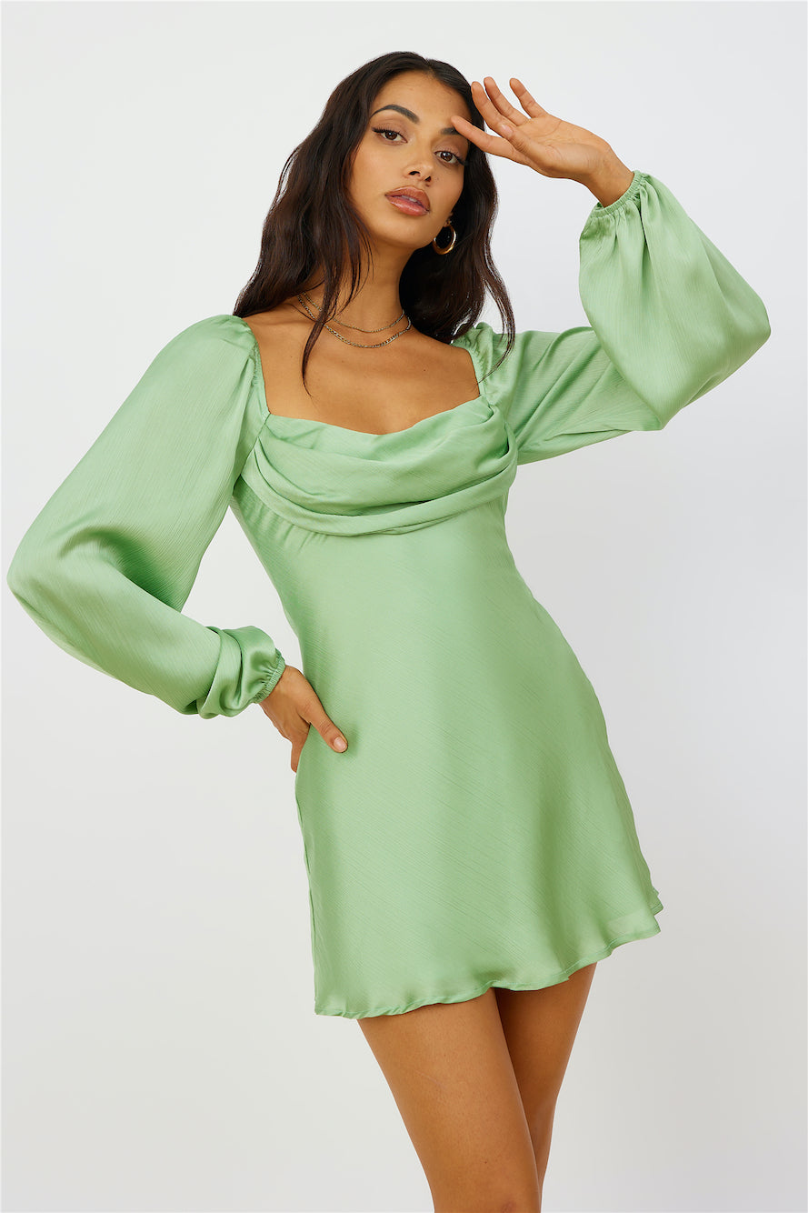 Lucky Ones Dress Green-Seaa Fashion