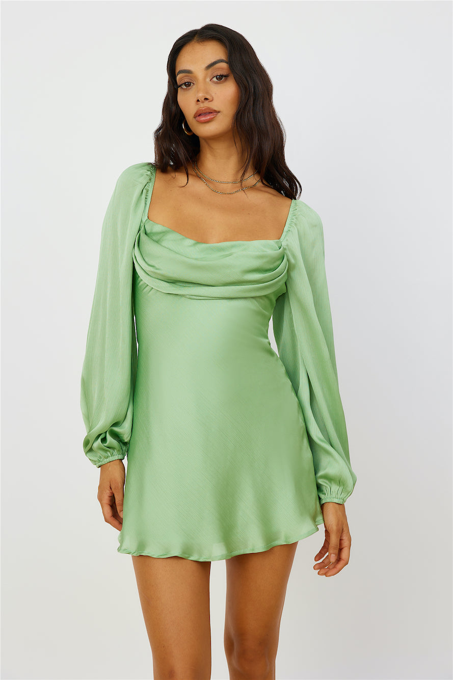 Lucky Ones Dress Green-Seaa Fashion