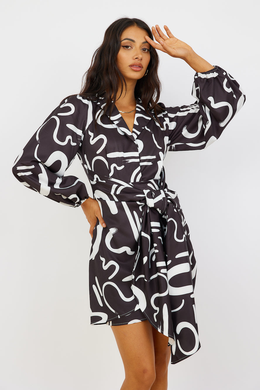 Less I Know Dress Black-Seaa Fashion