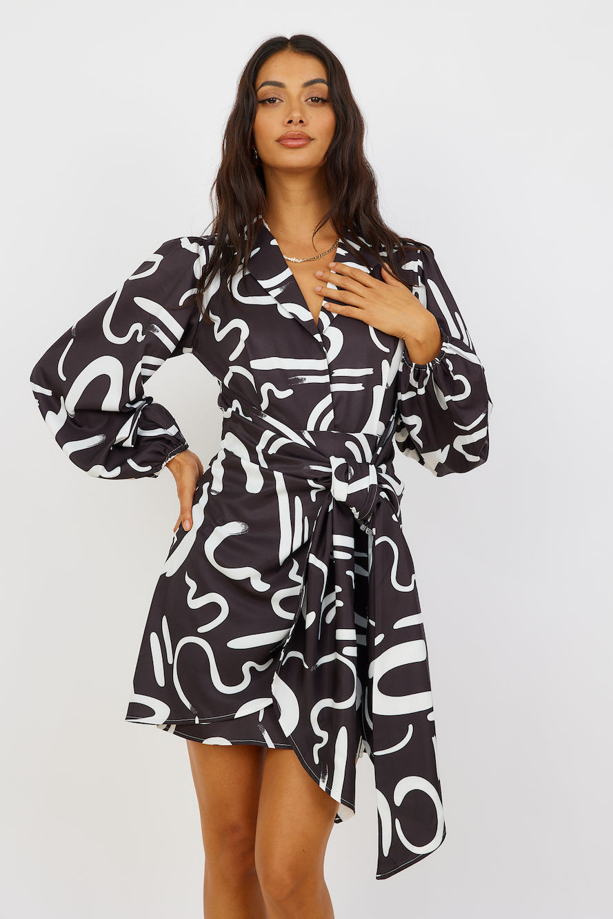 Less I Know Dress Black-Seaa Fashion