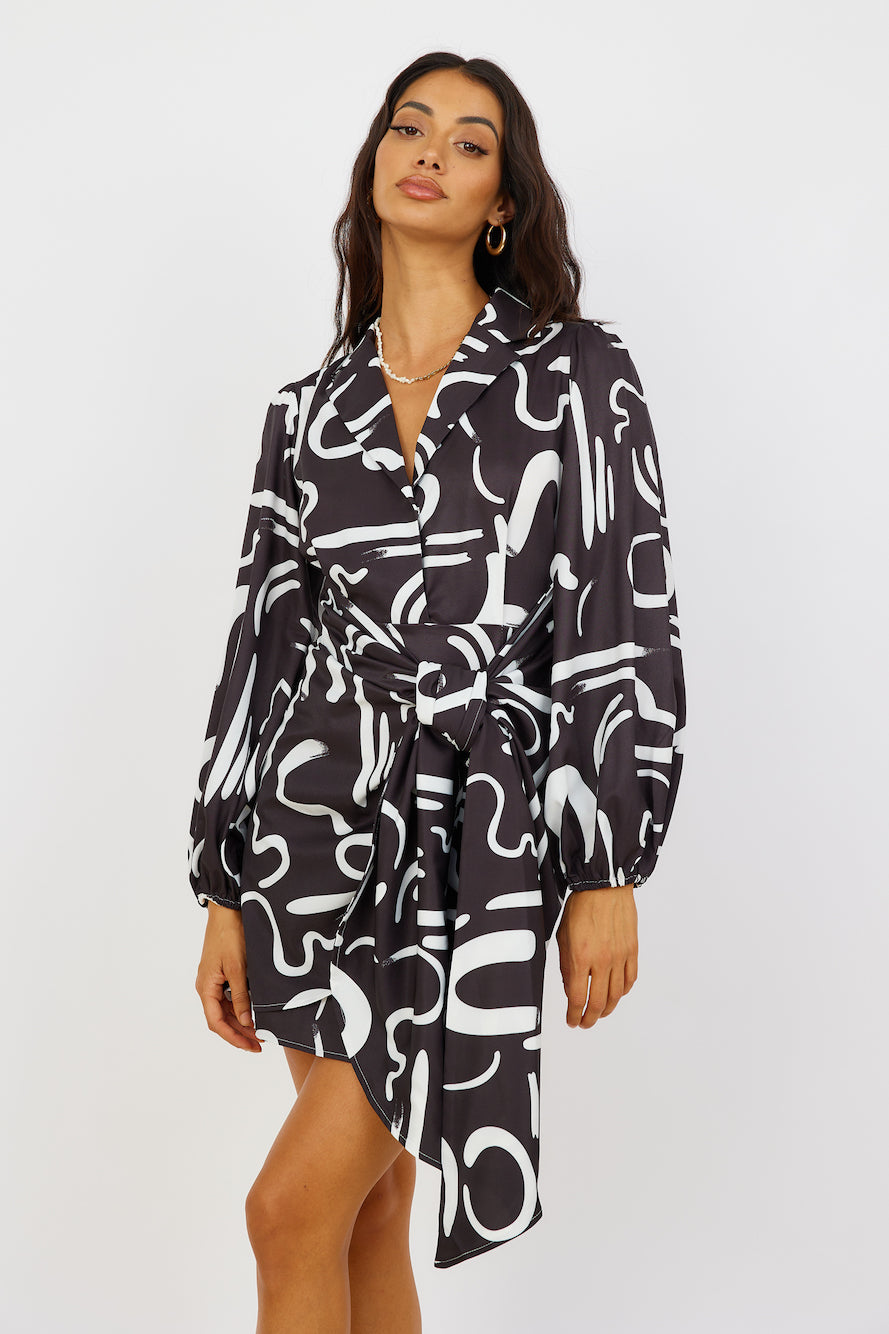 Less I Know Dress Black-Seaa Fashion