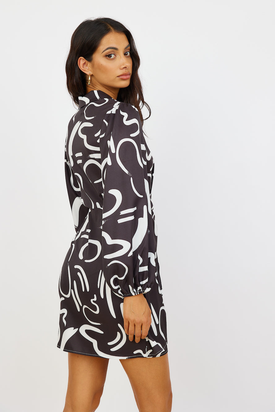 Less I Know Dress Black-Seaa Fashion