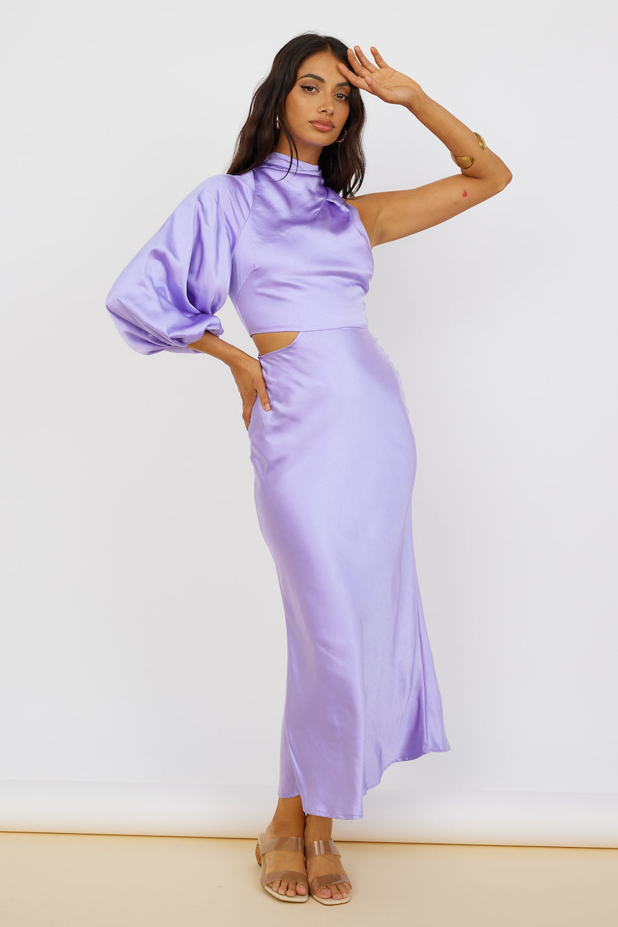Love Spiral Maxi Dress Purple-Seaa Fashion