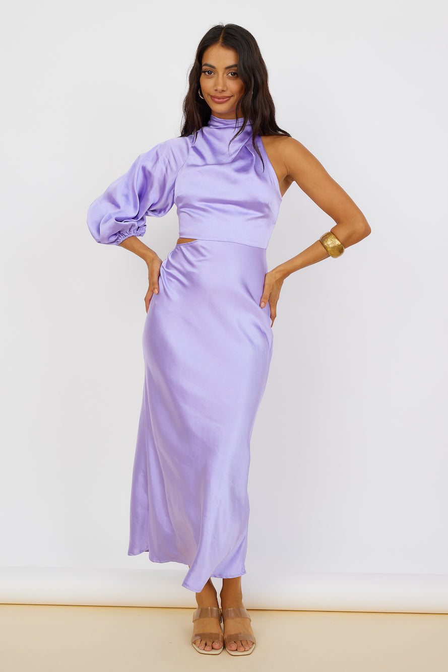 Love Spiral Maxi Dress Purple-Seaa Fashion