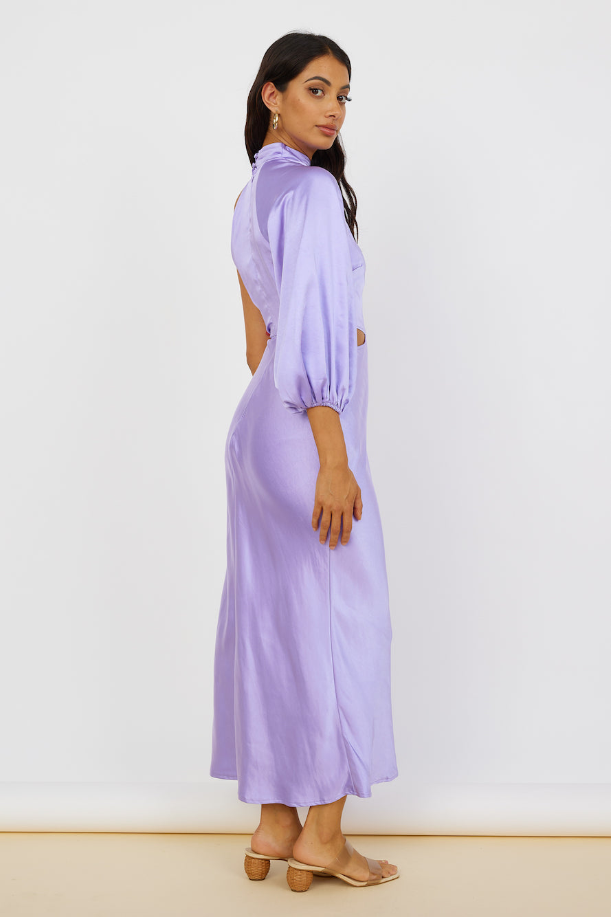 Love Spiral Maxi Dress Purple-Seaa Fashion