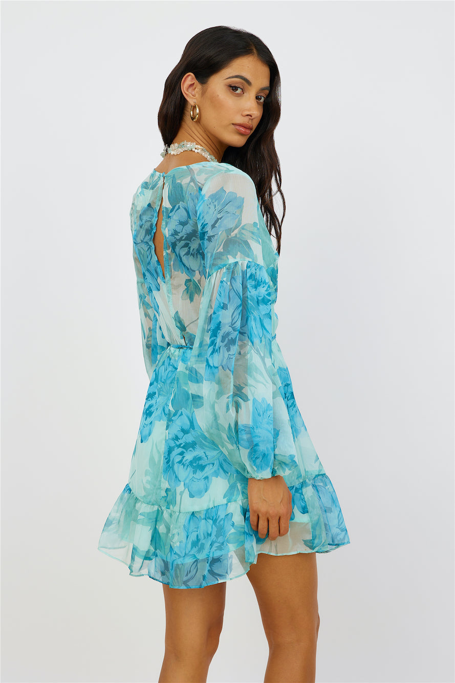 Once Upon A Dream Dress Blue-Seaa Fashion