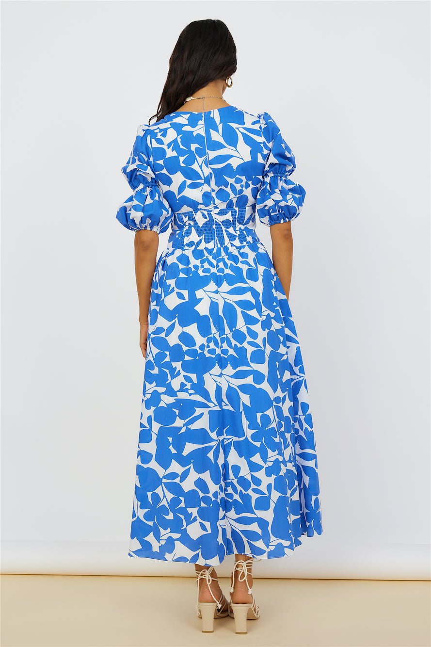In The Cosmos Maxi Dress Blue-Seaa Fashion