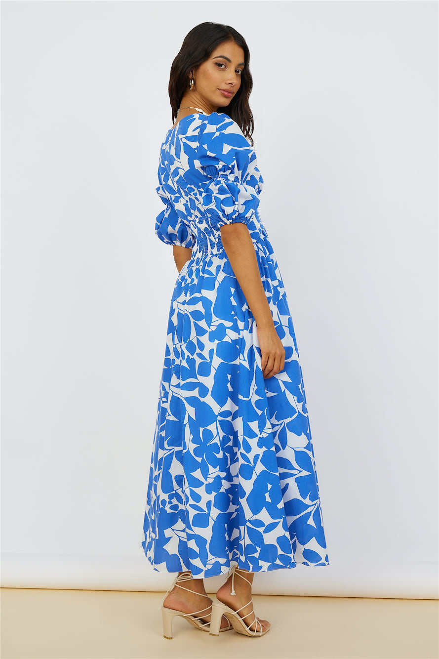 In The Cosmos Maxi Dress Blue-Seaa Fashion