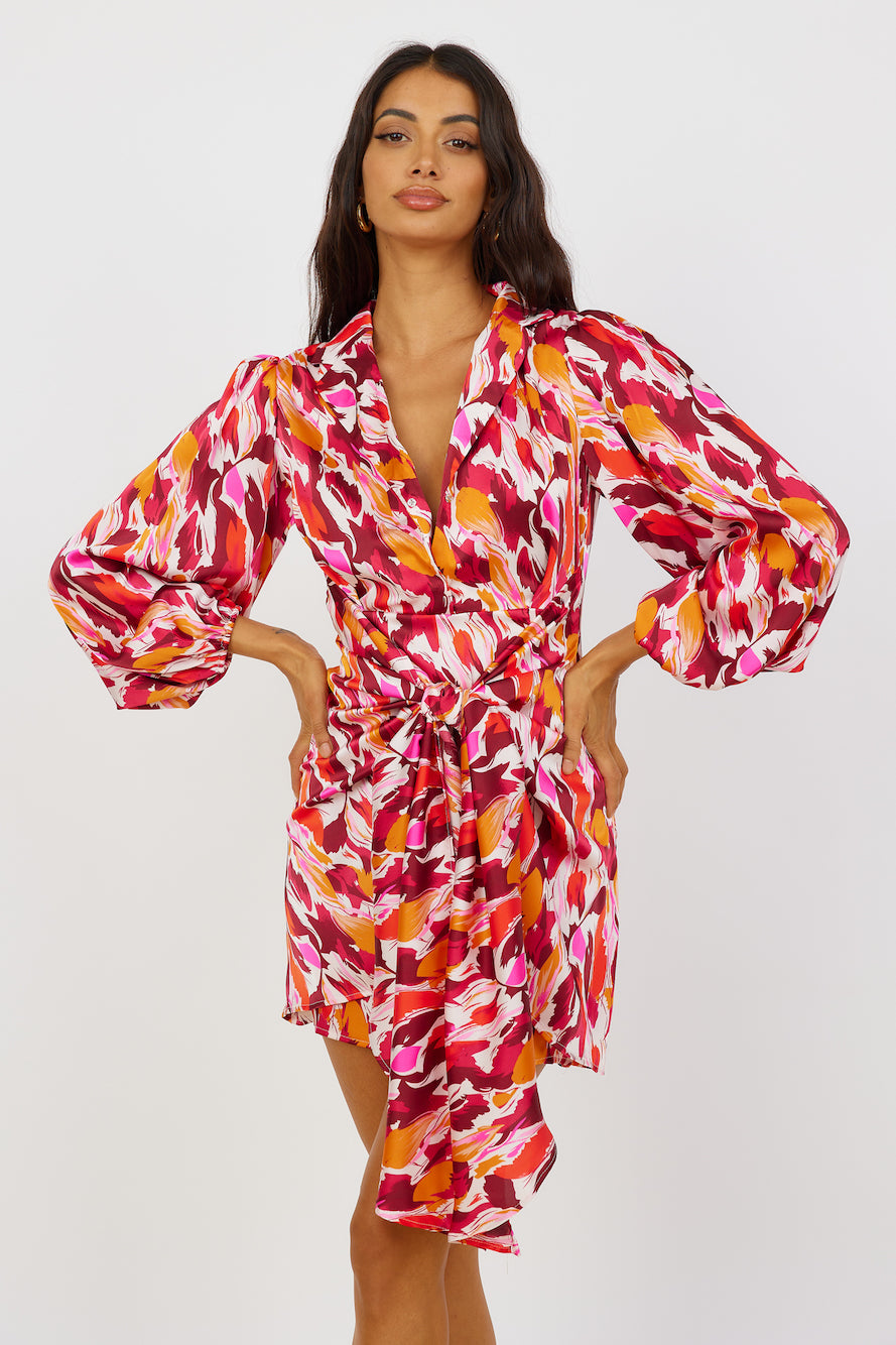 Juliana Dress Pink-Seaa Fashion