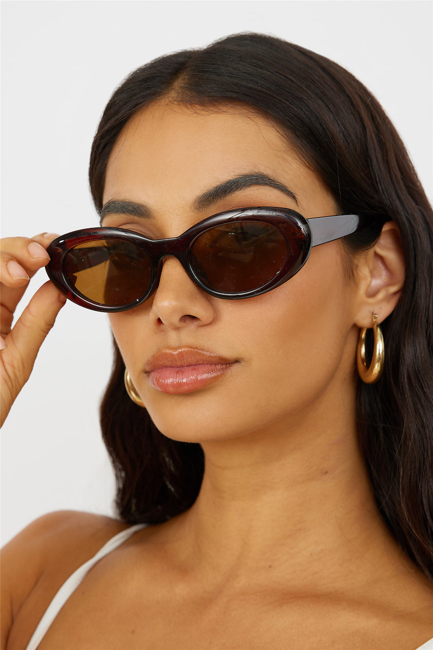 REALITY Siren Sunglasses Chocolate-Seaa Fashion