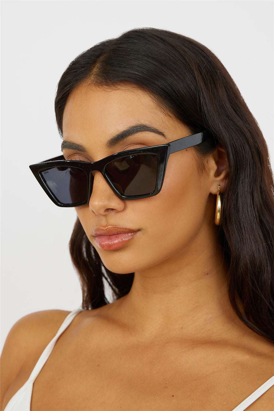 REALITY Lizette Sunglasses Black-Seaa Fashion