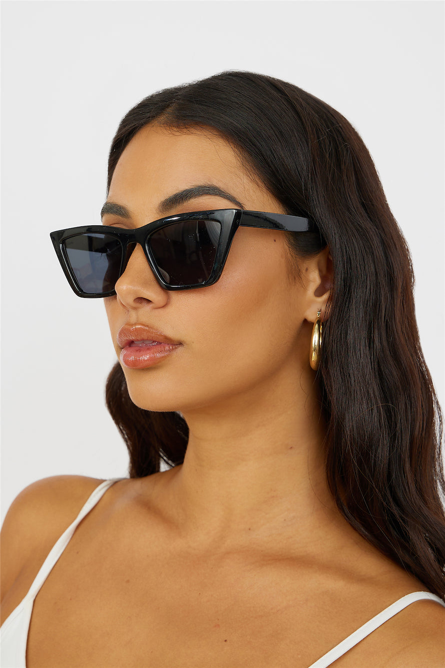 REALITY Lizette Sunglasses Black-Seaa Fashion