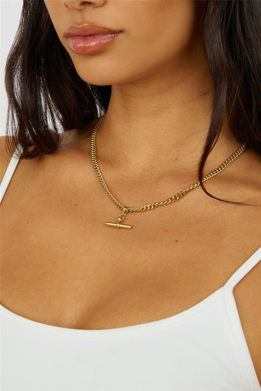 18k Gold Climbing Higher Necklace Gold-Seaa Fashion