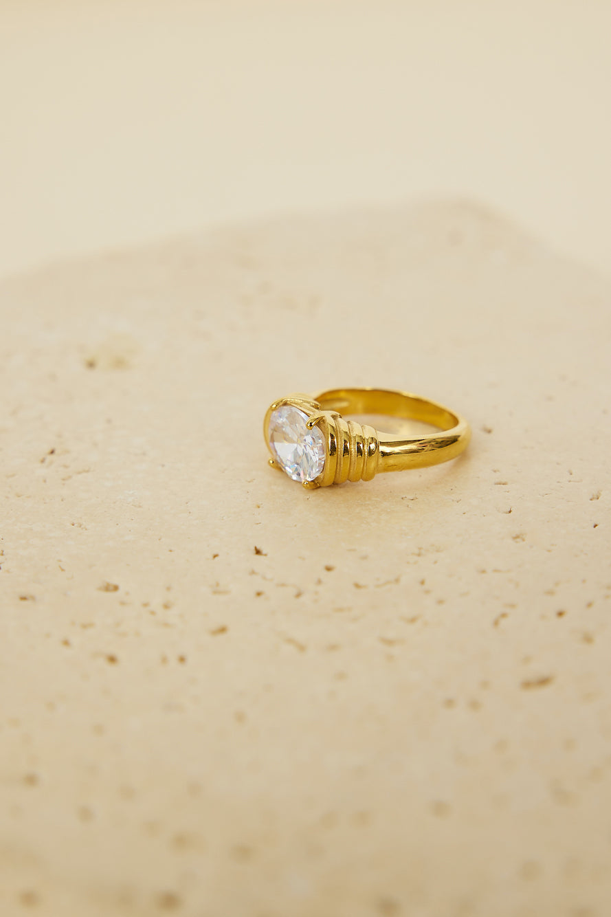 Carry On Ring Gold-Seaa Fashion