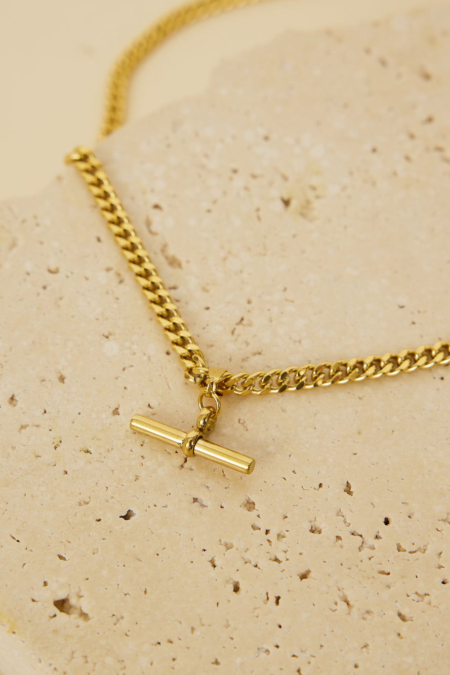 18k Gold Climbing Higher Necklace Gold-Seaa Fashion