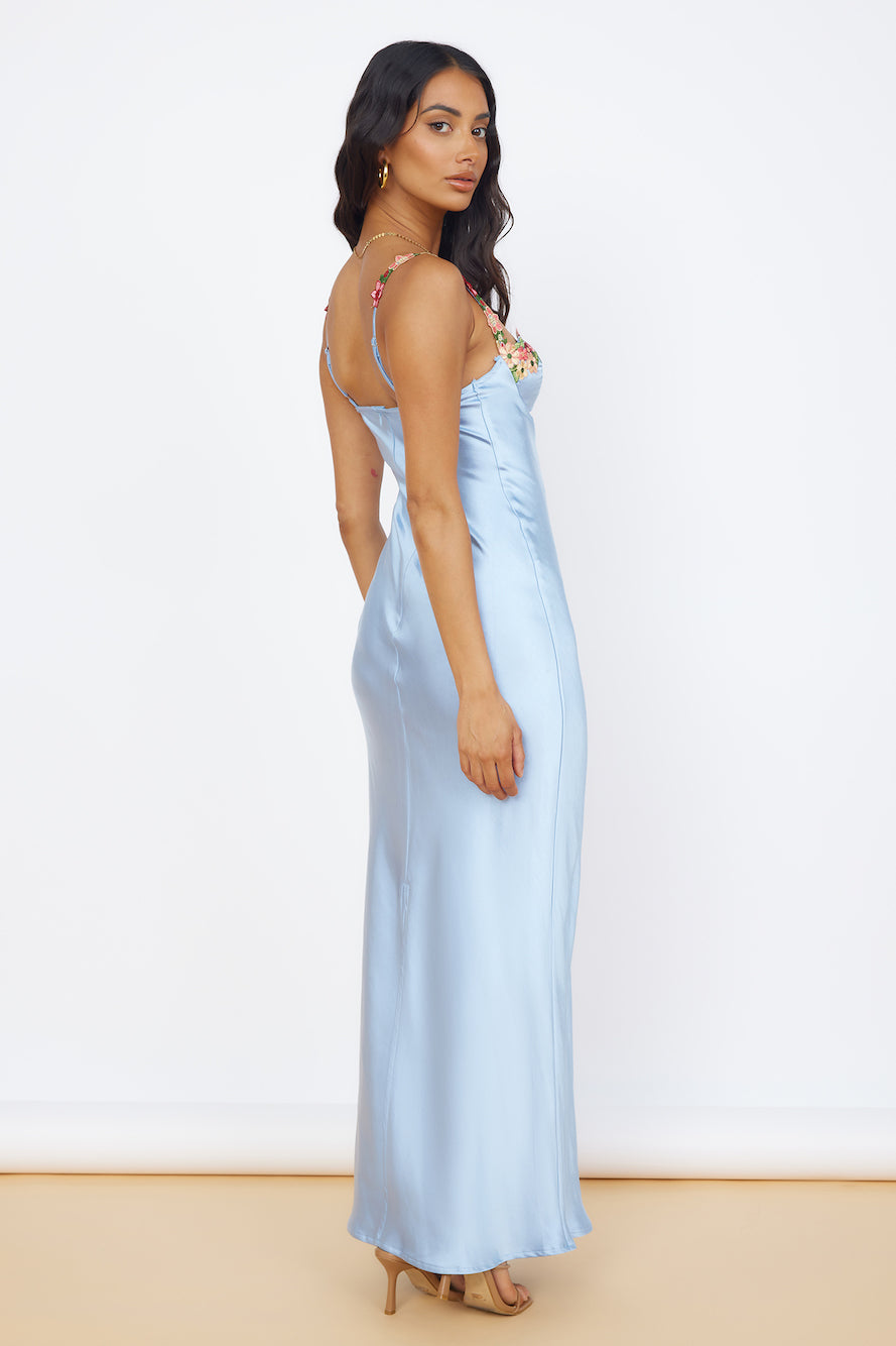 Magnetic Forces Maxi Dress Blue-Seaa Fashion