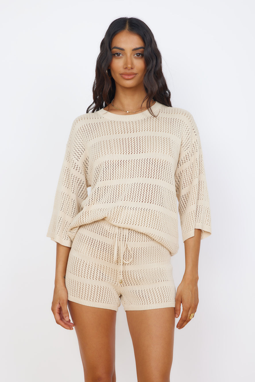 SEVEN WONDERS Samia Top Sand-Seaa Fashion