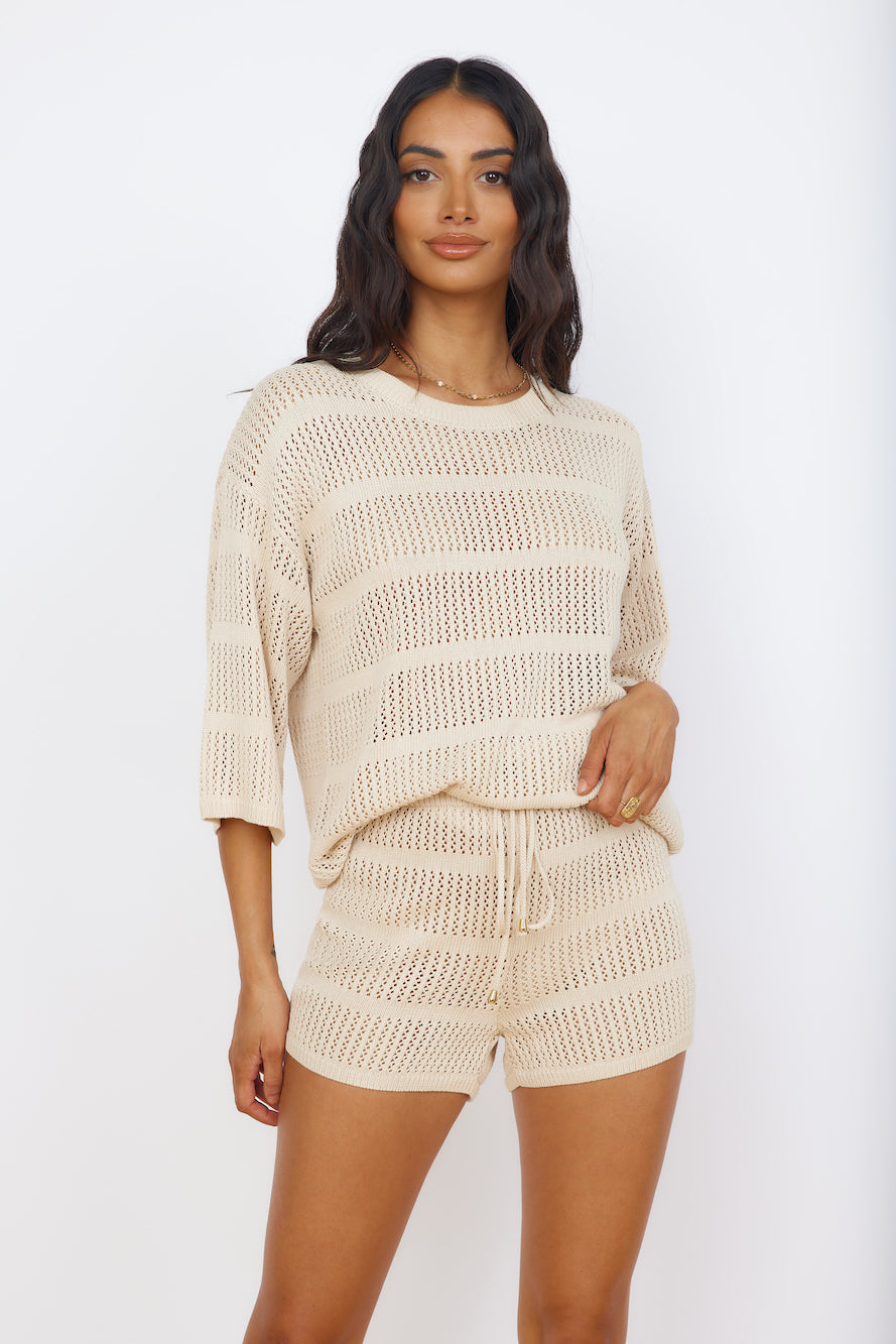 SEVEN WONDERS Samia Top Sand-Seaa Fashion