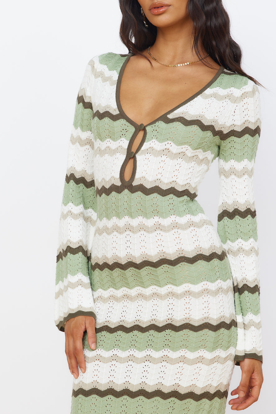 SEVEN WONDERS Caprice Maxi Dress Green-Seaa Fashion