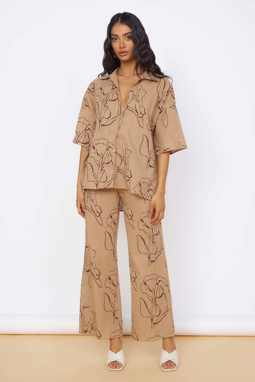 Wildflower Soul Set Brown-Seaa Fashion