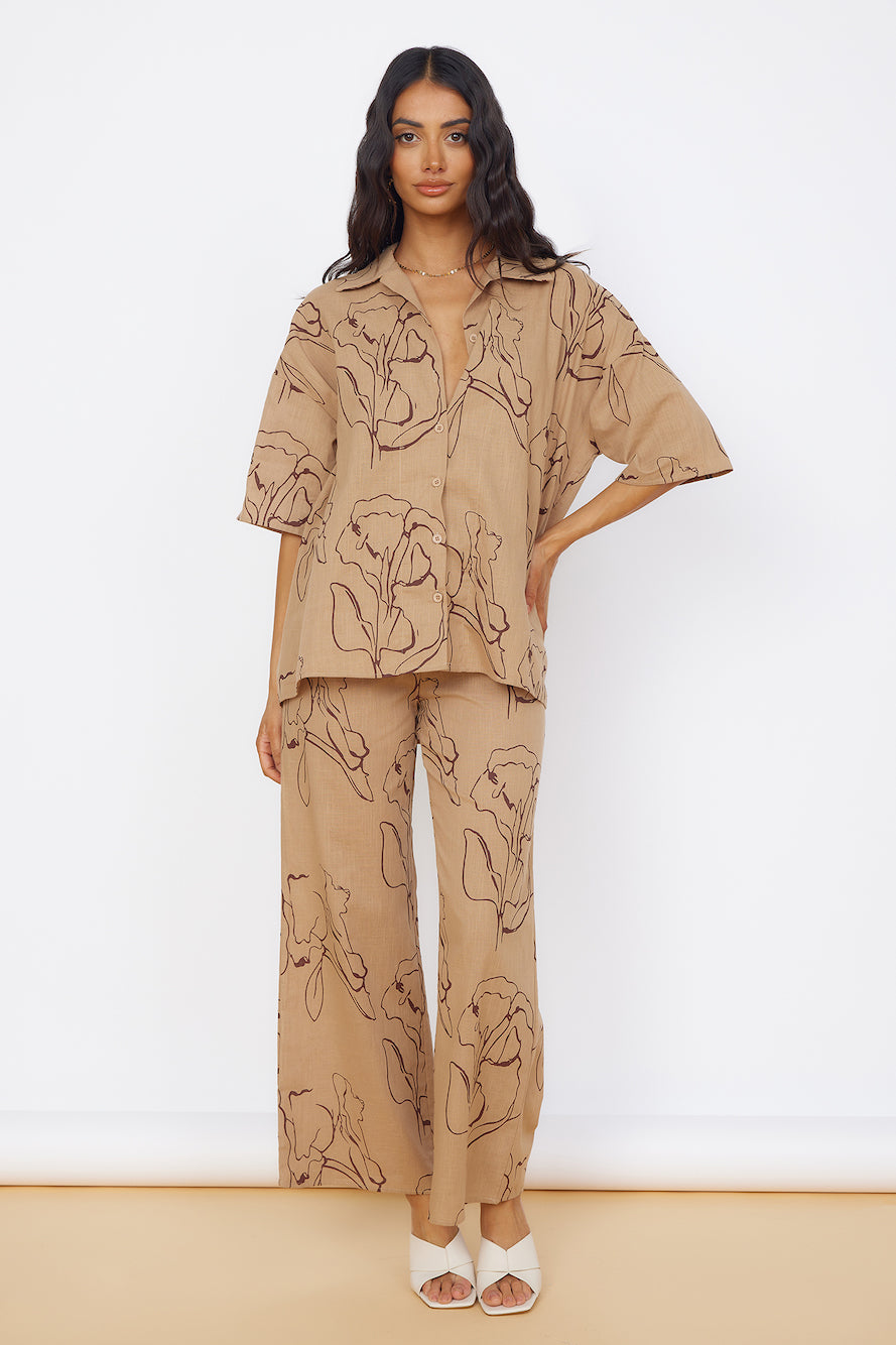 Wildflower Soul Set Brown-Seaa Fashion