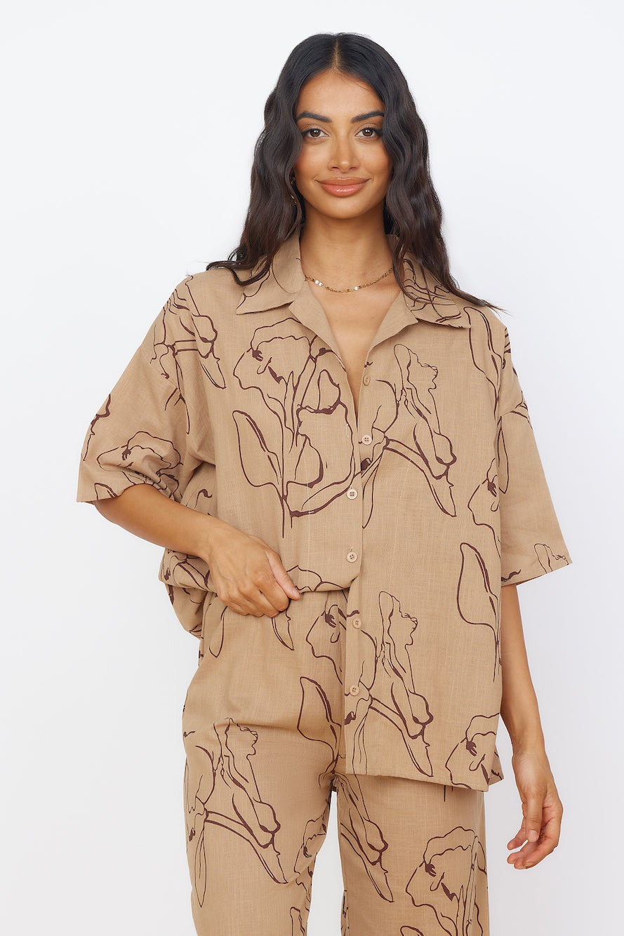 Wildflower Soul Set Brown-Seaa Fashion