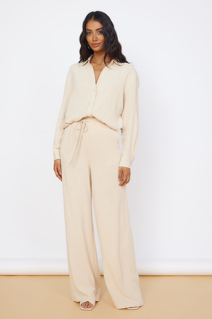 SEVEN WONDERS Kiana Pant Sand-Seaa Fashion