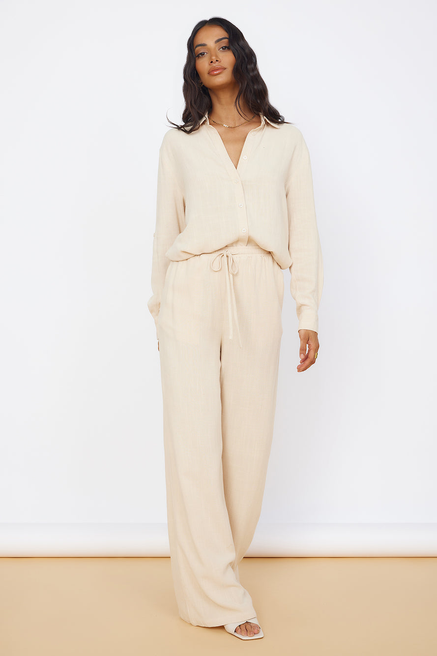 SEVEN WONDERS Kiana Pant Sand-Seaa Fashion