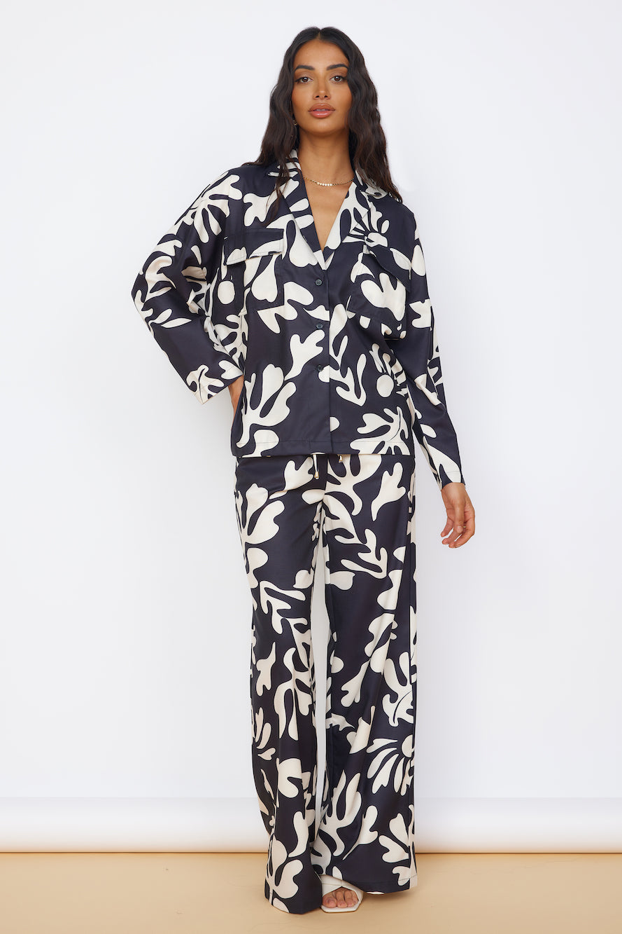 SEVEN WONDERS Nuovo Pant Black-Seaa Fashion