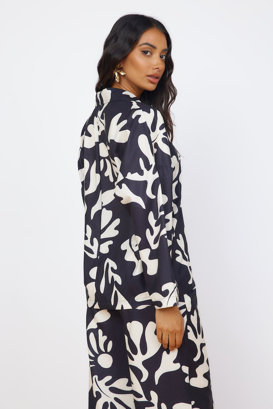 SEVEN WONDERS Nuovo Shirt Black-Seaa Fashion