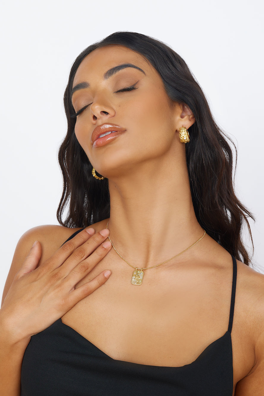 18k Gold Plated Across The Sky Necklace-Seaa Fashion