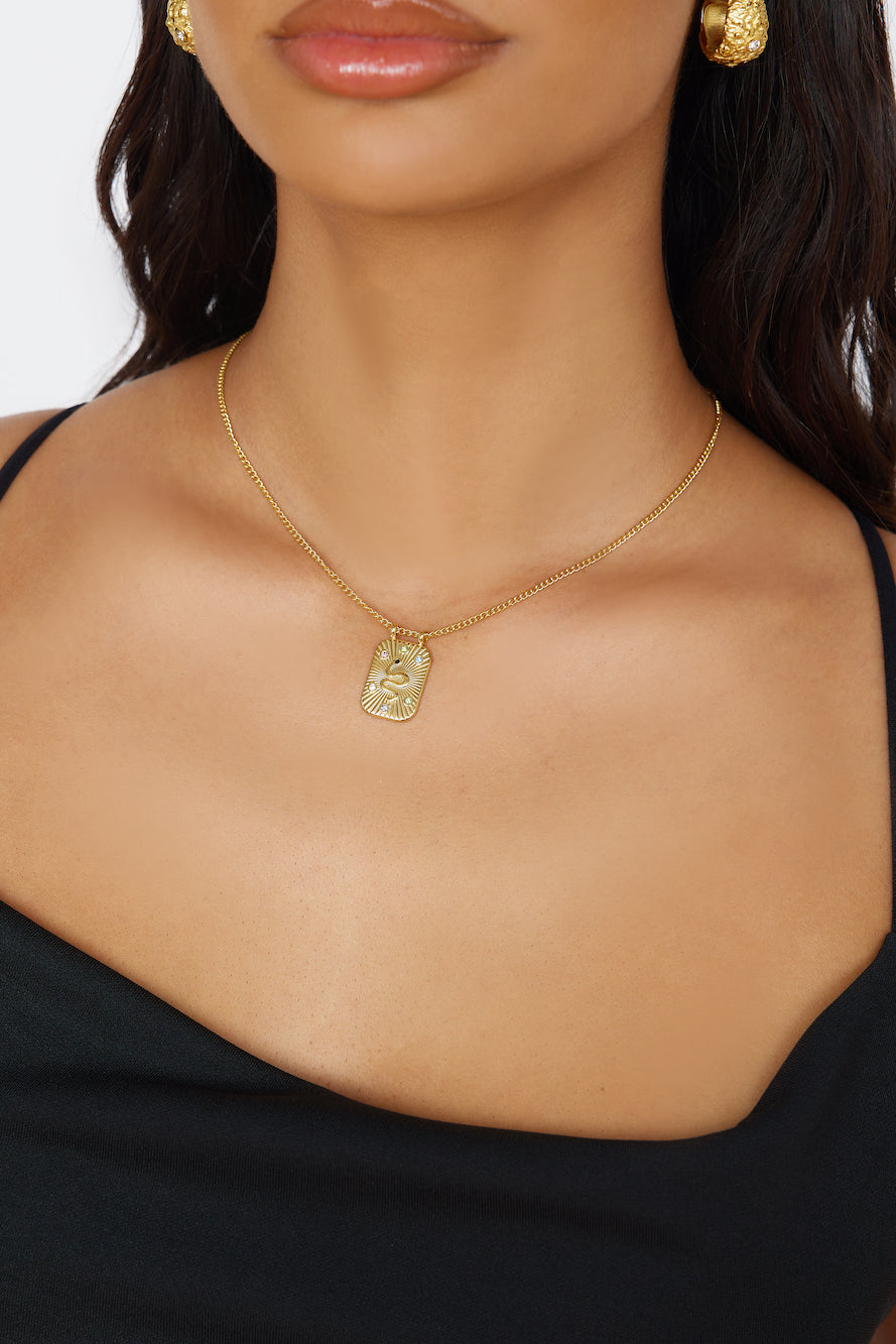 18k Gold Plated Across The Sky Necklace-Seaa Fashion
