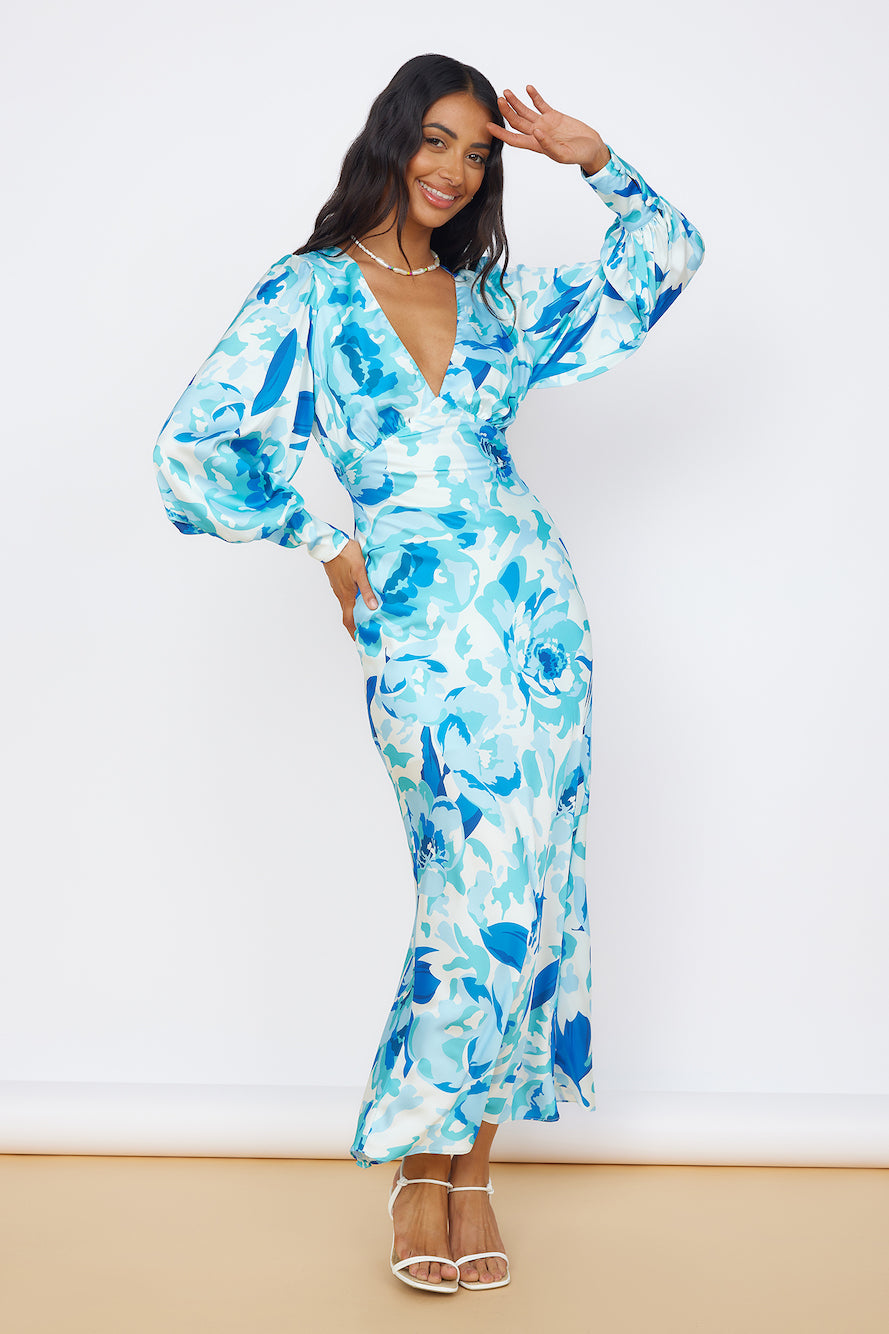 Limitless Possibilities Maxi Dress Blue-Seaa Fashion