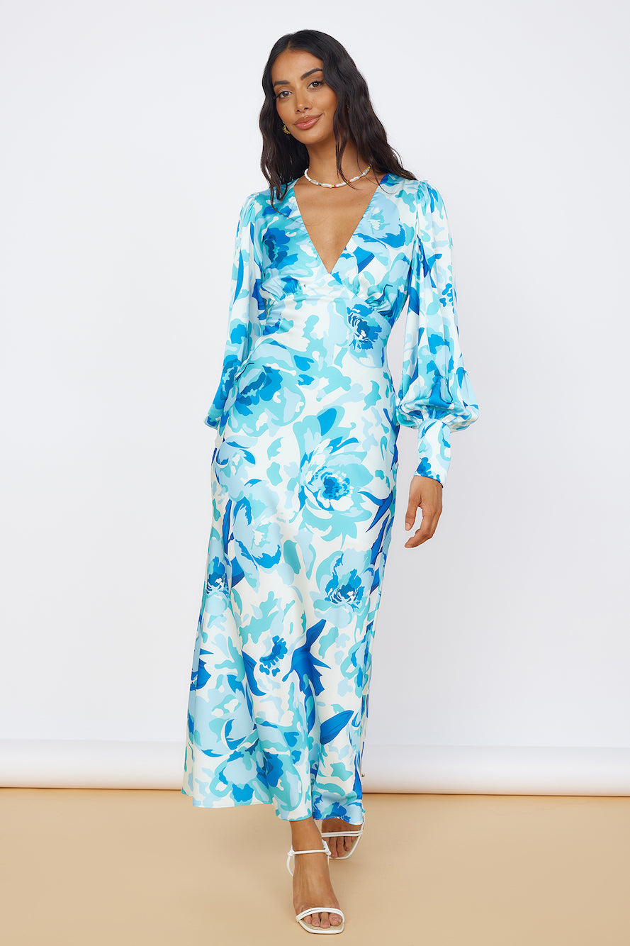 Limitless Possibilities Maxi Dress Blue-Seaa Fashion
