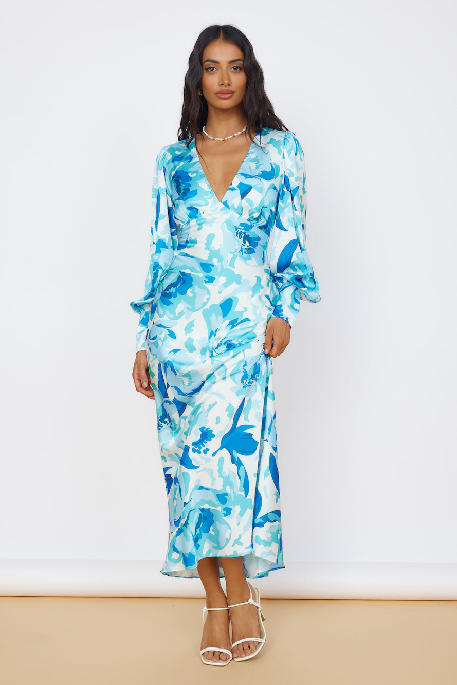 Limitless Possibilities Maxi Dress Blue-Seaa Fashion