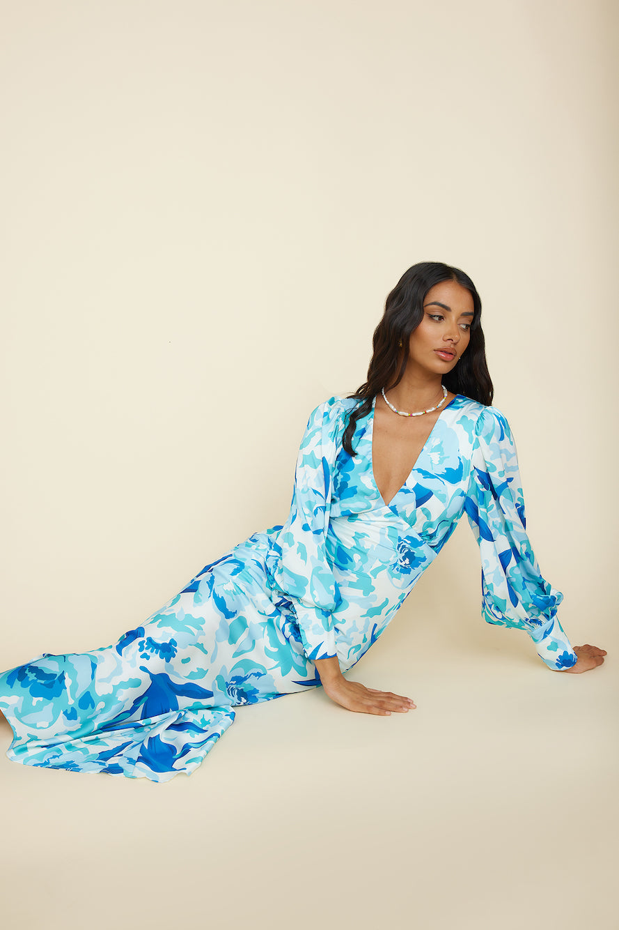 Limitless Possibilities Maxi Dress Blue-Seaa Fashion