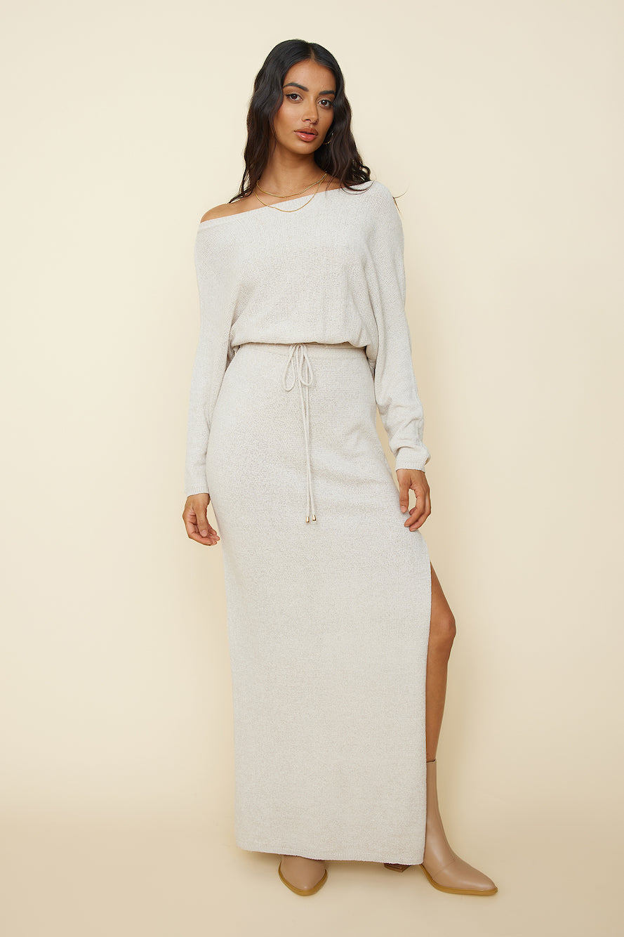 SEVEN WONDERS Florida Maxi Dress Sand-Seaa Fashion