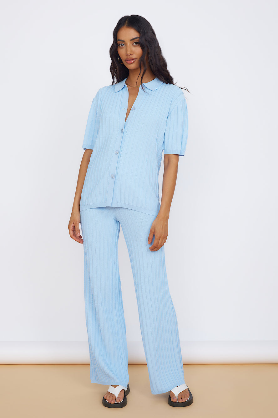 SEVEN WONDERS Kora Pant Sky Blue-Seaa Fashion