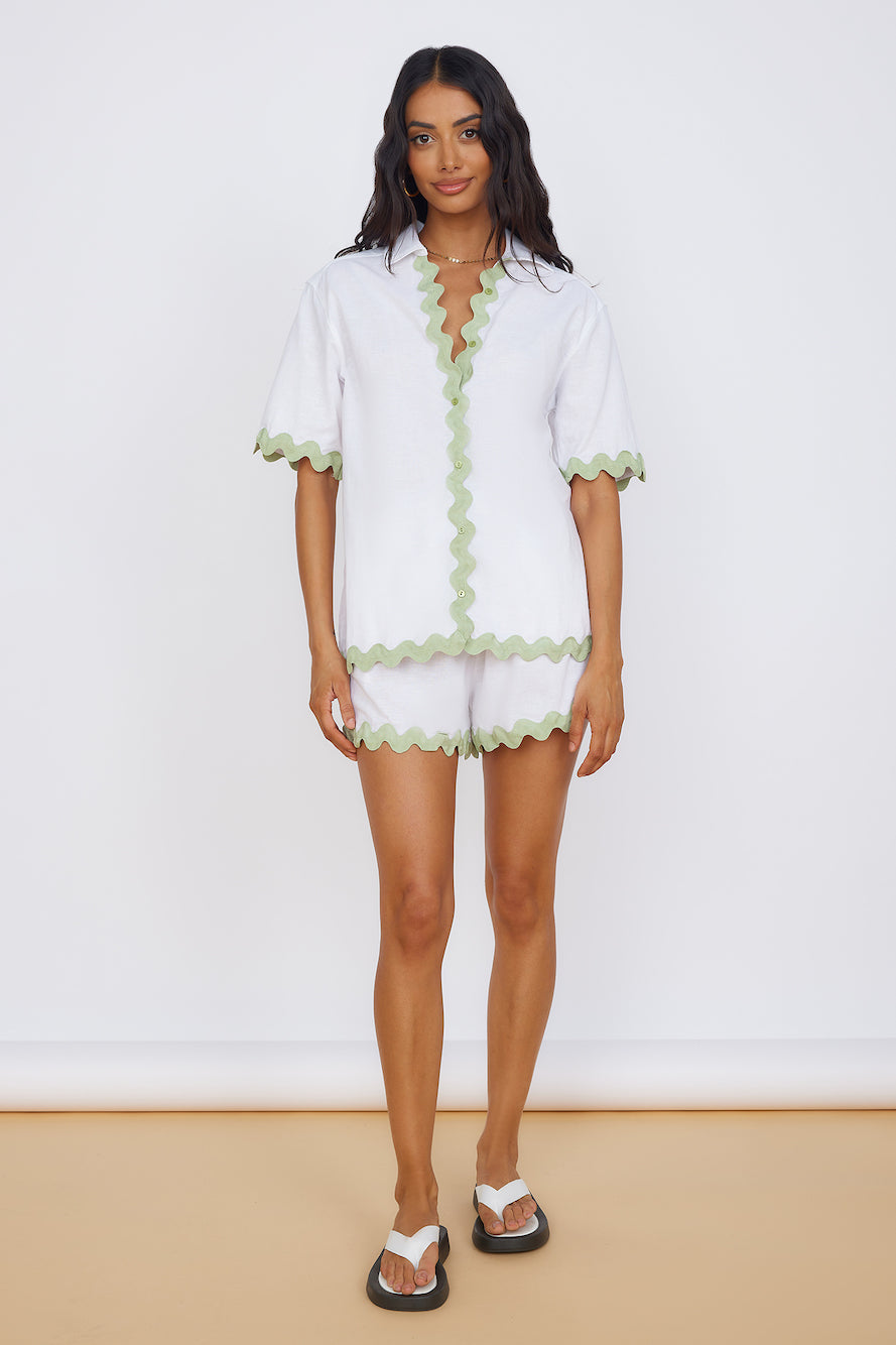 SEVEN WONDERS Harry Shirt White-Seaa Fashion